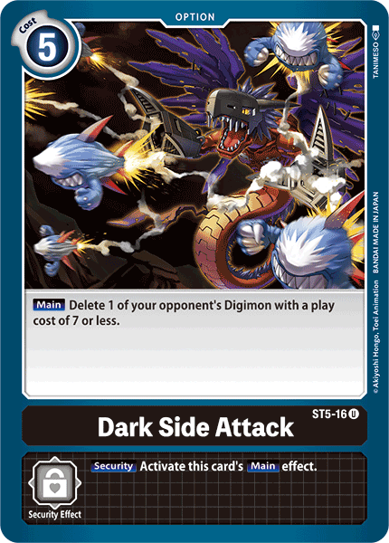 Dark Side Attack [ST5-16] [Starter Deck: Machine Black] | Event Horizon Hobbies CA