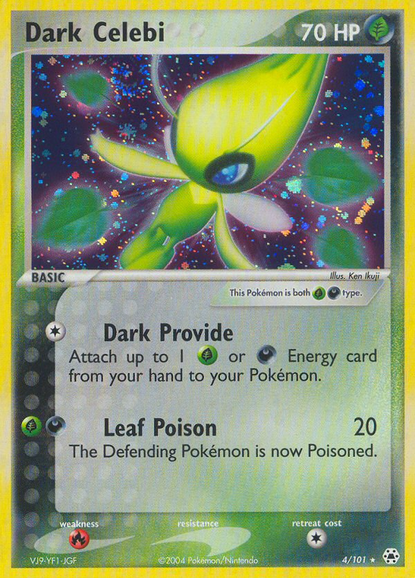 Dark Celebi (4/101) [EX: Hidden Legends] | Event Horizon Hobbies CA