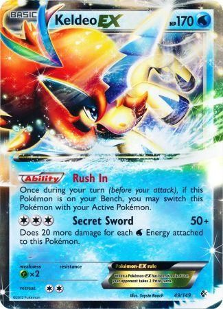 Keldeo EX (49/149) (Jumbo Card) [Black & White: Boundaries Crossed] | Event Horizon Hobbies CA