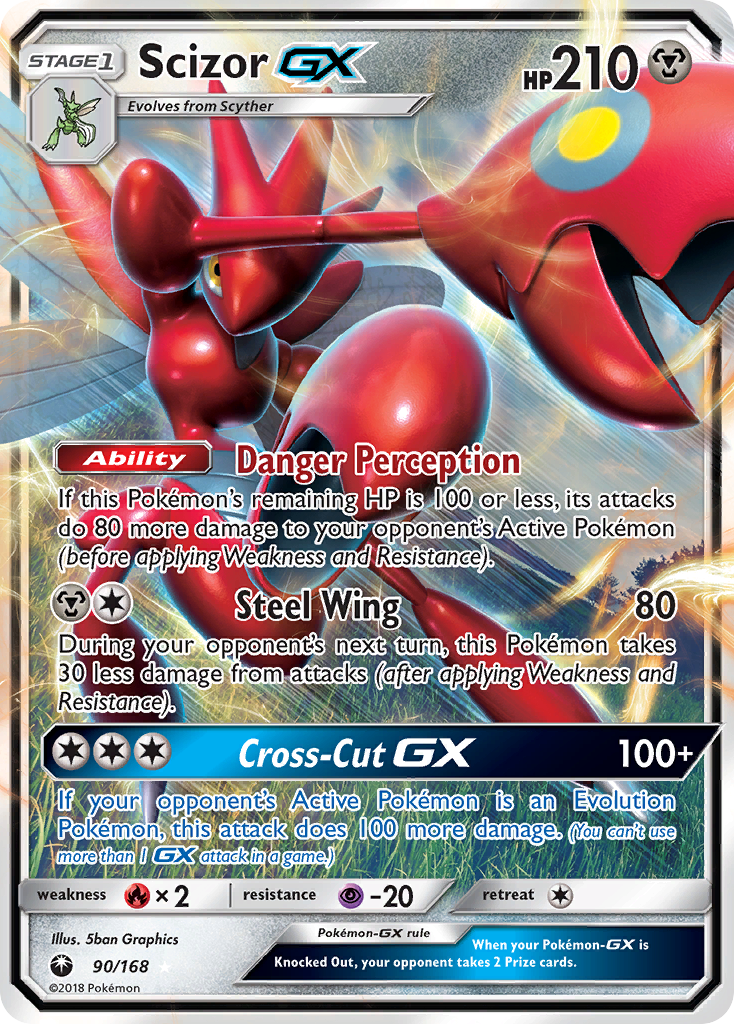 Scizor GX (90/168) [Sun & Moon: Celestial Storm] | Event Horizon Hobbies CA