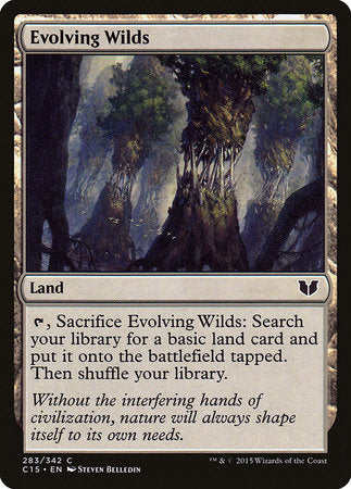 Evolving Wilds [Commander 2015] | Event Horizon Hobbies CA