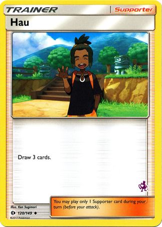 Hau (120/149) (Mewtwo Deck) [Battle Academy 2020] | Event Horizon Hobbies CA