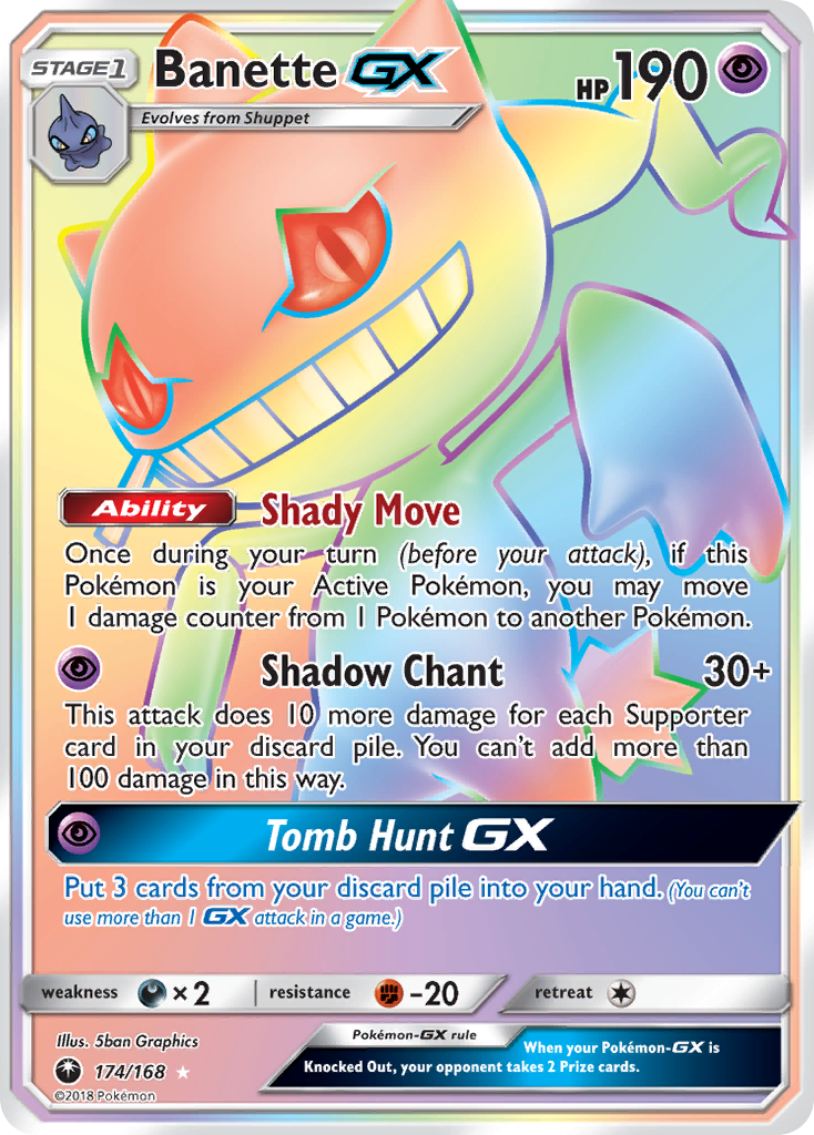 Banette GX (174/168) [Sun & Moon: Celestial Storm] | Event Horizon Hobbies CA