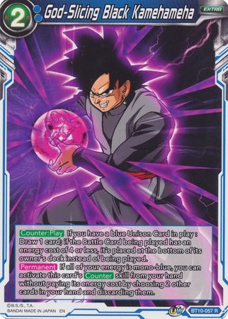 God-Slicing Black Kamehameha (BT10-057) [Rise of the Unison Warrior] | Event Horizon Hobbies CA