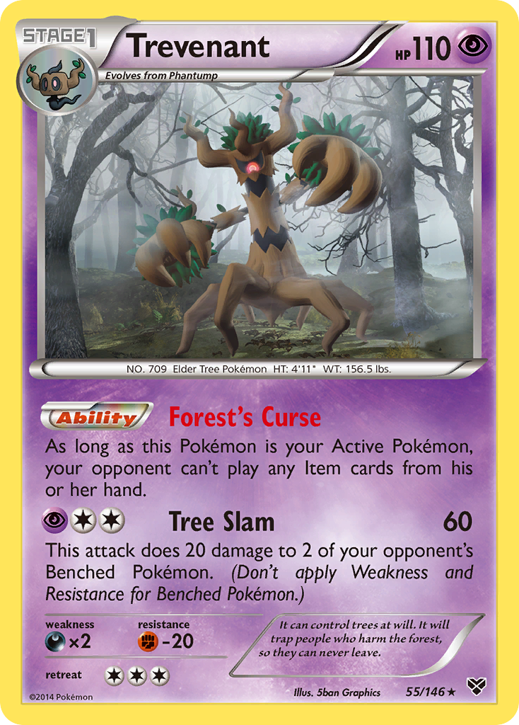 Trevenant (55/146) [XY: Base Set] | Event Horizon Hobbies CA