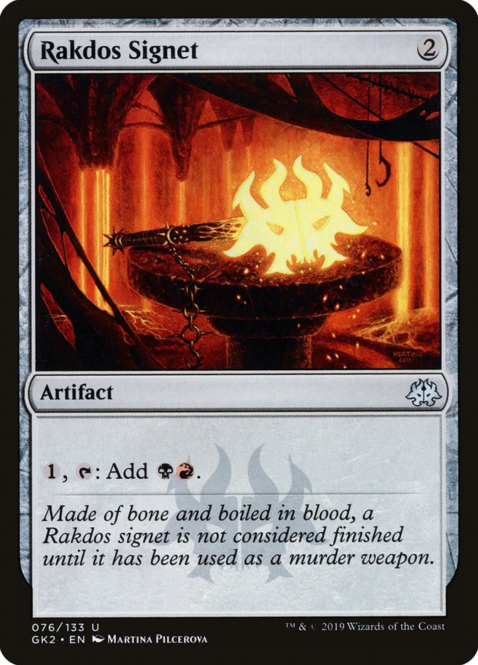 Rakdos Signet [Ravnica Allegiance Guild Kit] | Event Horizon Hobbies CA