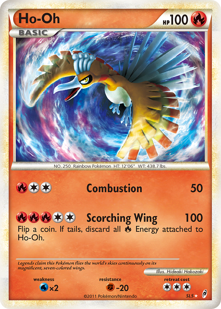 Ho-Oh (SL5) [HeartGold & SoulSilver: Call of Legends] | Event Horizon Hobbies CA