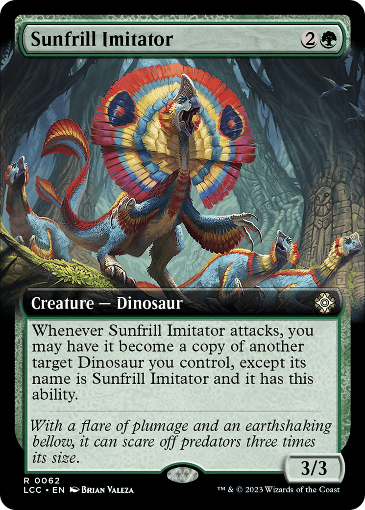 Sunfrill Imitator (Extended Art) [The Lost Caverns of Ixalan Commander] | Event Horizon Hobbies CA