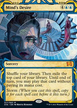 Mind's Desire (Etched Foil) [Strixhaven Mystical Archive] | Event Horizon Hobbies CA