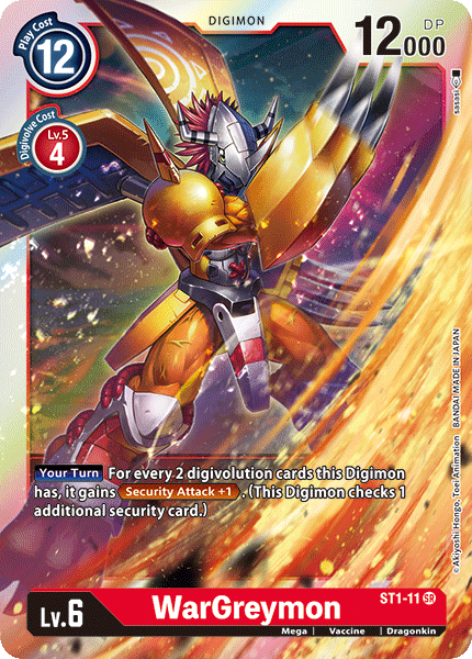 WarGreymon [ST1-11] [Starter Deck: Gaia Red] | Event Horizon Hobbies CA