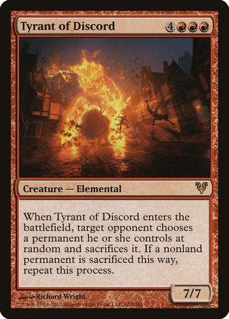 Tyrant of Discord [Avacyn Restored] | Event Horizon Hobbies CA