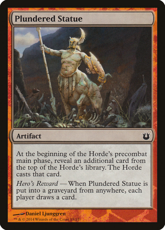 Plundered Statue [Hero's Path Promos] | Event Horizon Hobbies CA