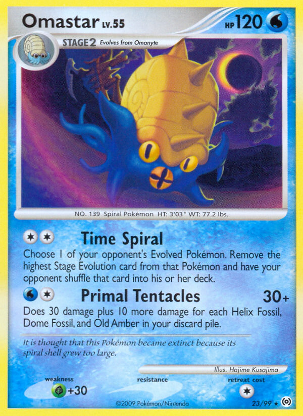 Omastar (23/99) [Platinum: Arceus] | Event Horizon Hobbies CA