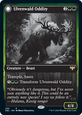 Ulvenwald Oddity // Ulvenwald Behemoth [Innistrad: Double Feature] | Event Horizon Hobbies CA