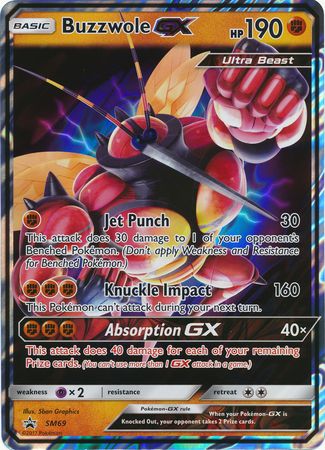 Buzzwole GX (SM69) (Jumbo Card) [Sun & Moon: Black Star Promos] | Event Horizon Hobbies CA