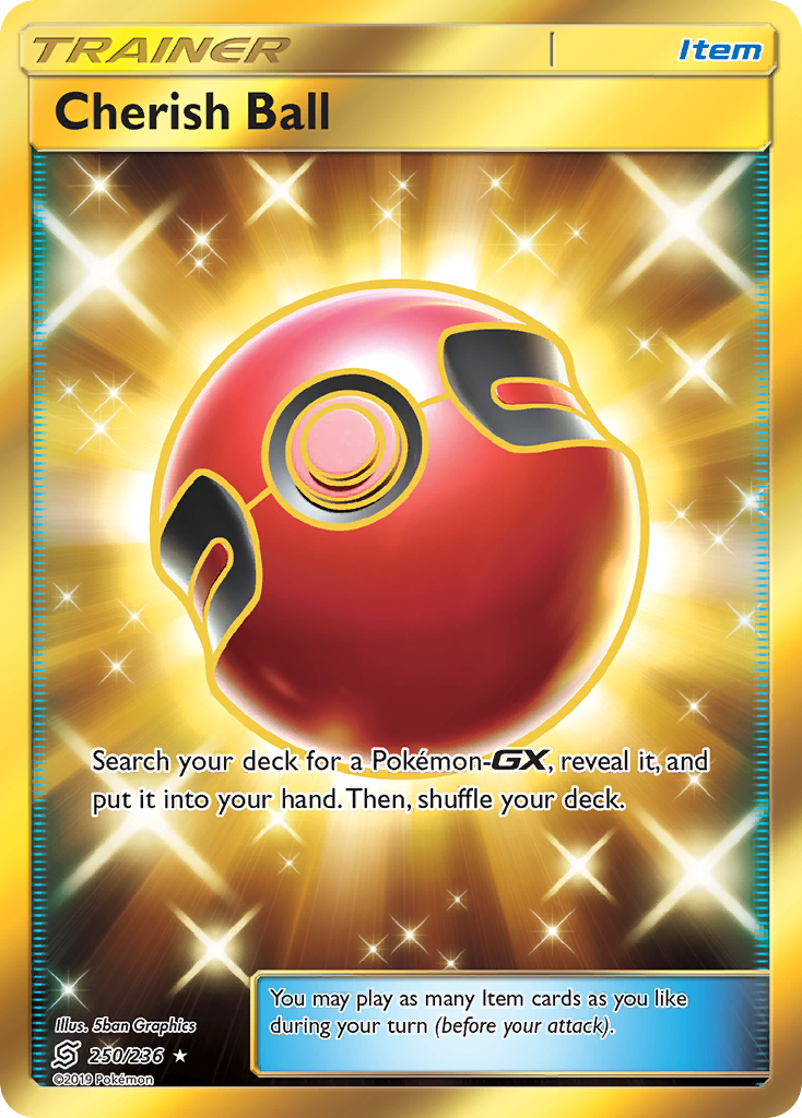 Cherish Ball (250/236) [Sun & Moon: Unified Minds] | Event Horizon Hobbies CA