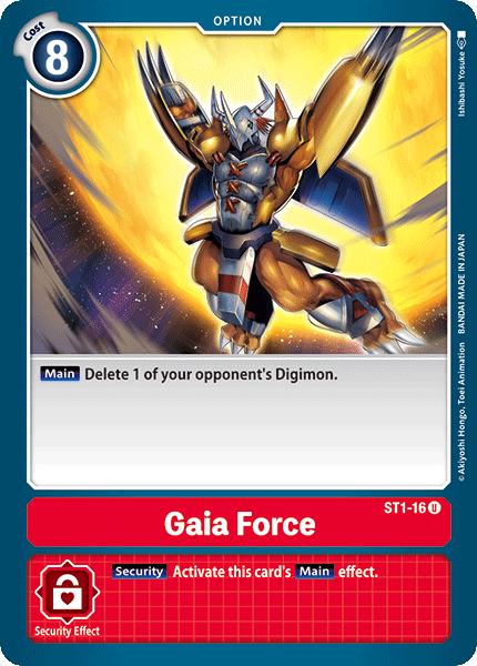 Gaia Force [ST1-16] [Starter Deck: Gaia Red] | Event Horizon Hobbies CA