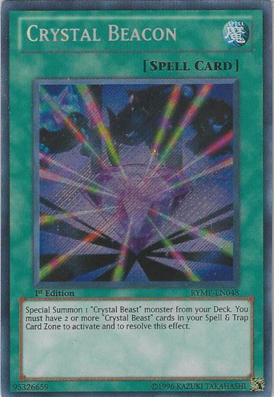 Crystal Beacon [RYMP-EN048] Secret Rare | Event Horizon Hobbies CA