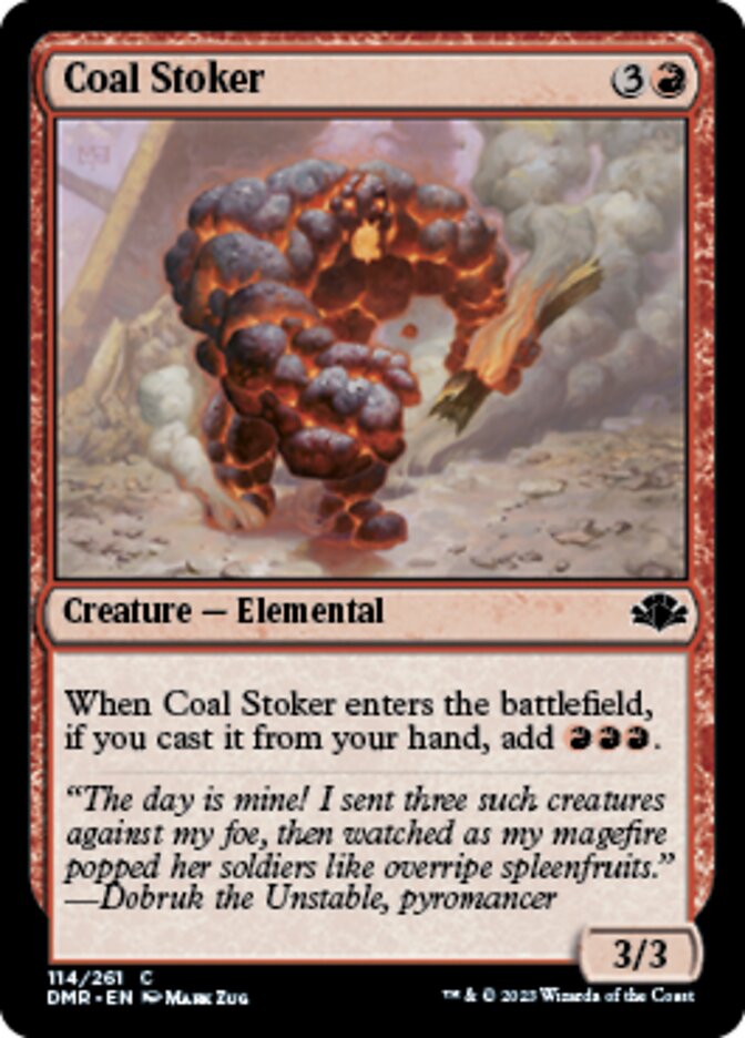 Coal Stoker [Dominaria Remastered] | Event Horizon Hobbies CA