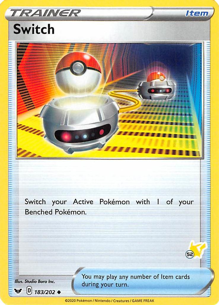 Switch (183/202) (Pikachu Stamp #52) [Battle Academy 2022] | Event Horizon Hobbies CA