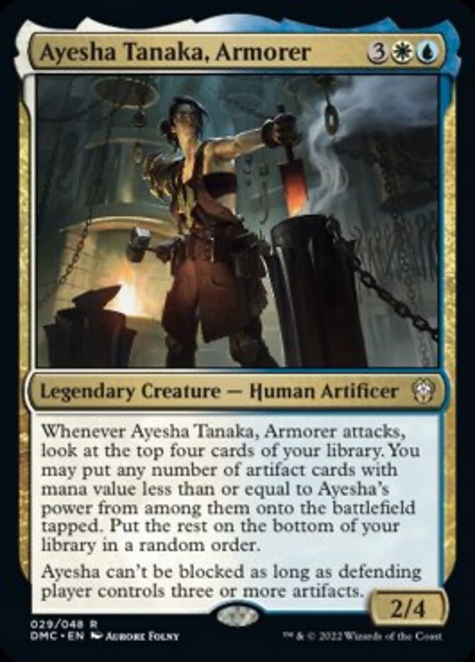 Ayesha Tanaka, Armorer [Dominaria United Commander] | Event Horizon Hobbies CA