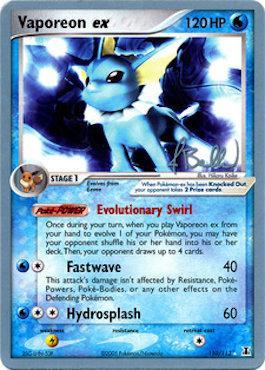 Vaporeon ex (110/113) (Eeveelutions - Jimmy Ballard) [World Championships 2006] | Event Horizon Hobbies CA