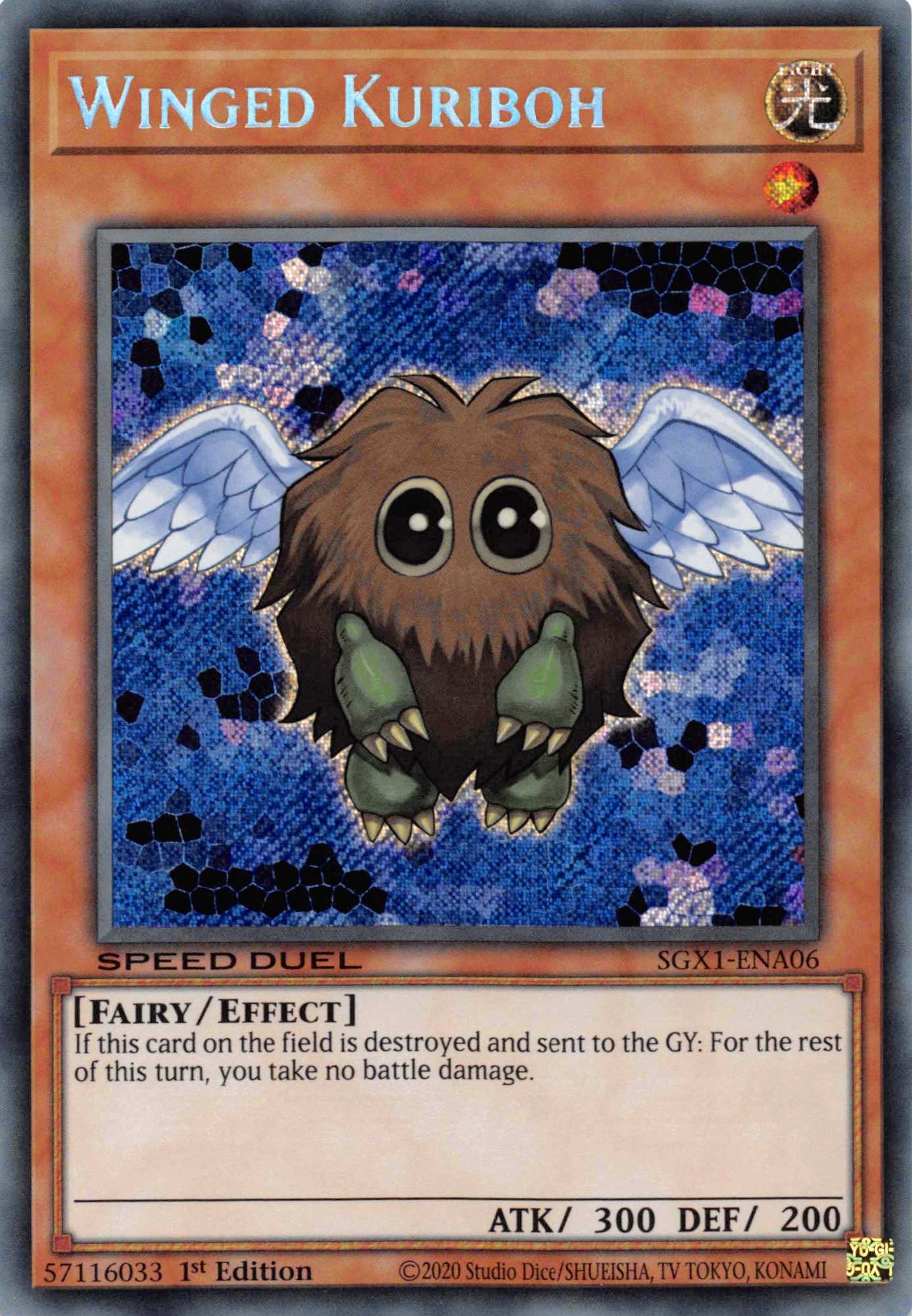 Winged Kuriboh [SGX1-ENA06] Secret Rare | Event Horizon Hobbies CA