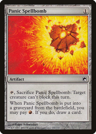 Panic Spellbomb [Scars of Mirrodin] | Event Horizon Hobbies CA