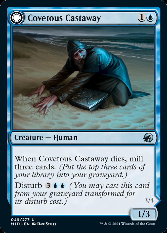 Covetous Castaway // Ghostly Castigator [Innistrad: Midnight Hunt] | Event Horizon Hobbies CA