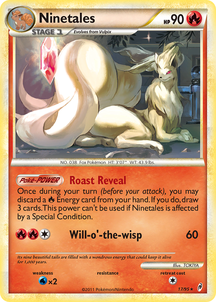 Ninetales (17/95) [HeartGold & SoulSilver: Call of Legends] | Event Horizon Hobbies CA