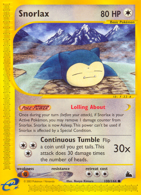 Snorlax (100/144) [Skyridge] | Event Horizon Hobbies CA