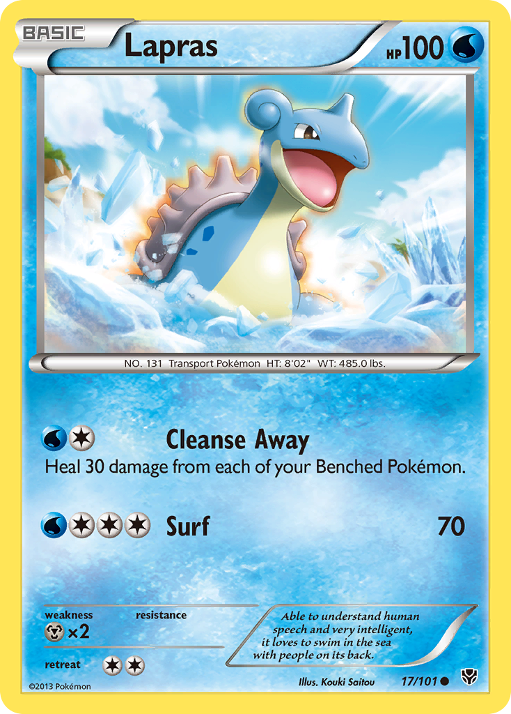 Lapras (17/101) [Black & White: Plasma Blast]