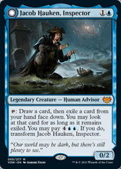 Jacob Hauken, Inspector // Hauken's Insight [Innistrad: Crimson Vow] | Event Horizon Hobbies CA