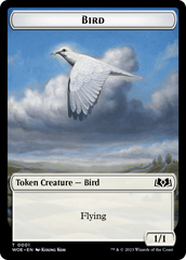 Bird // Food (0011) Double-Sided Token [Wilds of Eldraine Tokens] | Event Horizon Hobbies CA