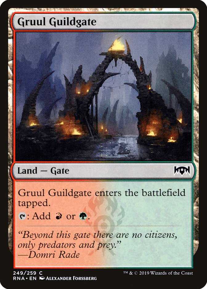 Gruul Guildgate (249/259) [Ravnica Allegiance] | Event Horizon Hobbies CA