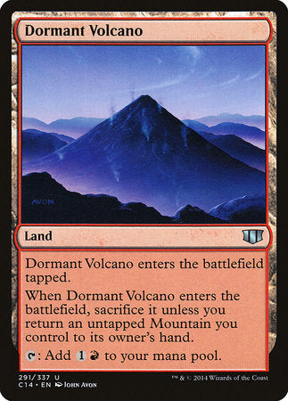 Dormant Volcano [Commander 2014] | Event Horizon Hobbies CA