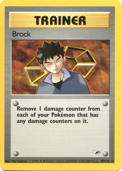 Brock (98/132) [Gym Heroes Unlimited] | Event Horizon Hobbies CA