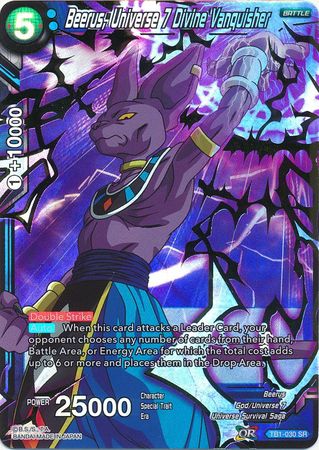 Beerus, Universe 7 Divine Vanquisher (TB1-030) [The Tournament of Power] | Event Horizon Hobbies CA