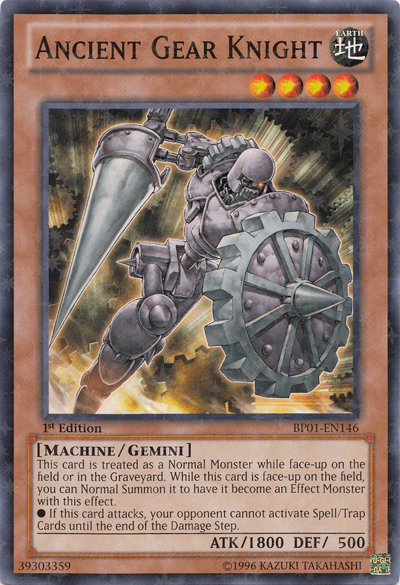 Ancient Gear Knight [BP01-EN146] Starfoil Rare | Event Horizon Hobbies CA