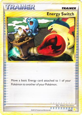 Energy Switch (29/30) [HeartGold & SoulSilver: Trainer Kit - Raichu] | Event Horizon Hobbies CA