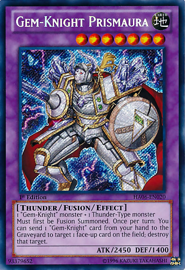 Gem-Knight Prismaura [HA06-EN020] Secret Rare | Event Horizon Hobbies CA