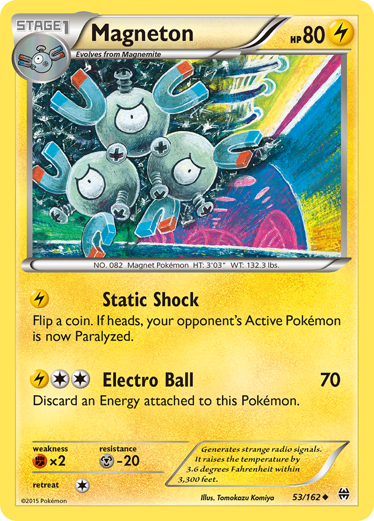 Magneton (53/162) [XY: BREAKthrough] | Event Horizon Hobbies CA