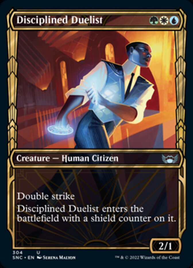 Disciplined Duelist (Showcase Golden Age) [Streets of New Capenna] | Event Horizon Hobbies CA