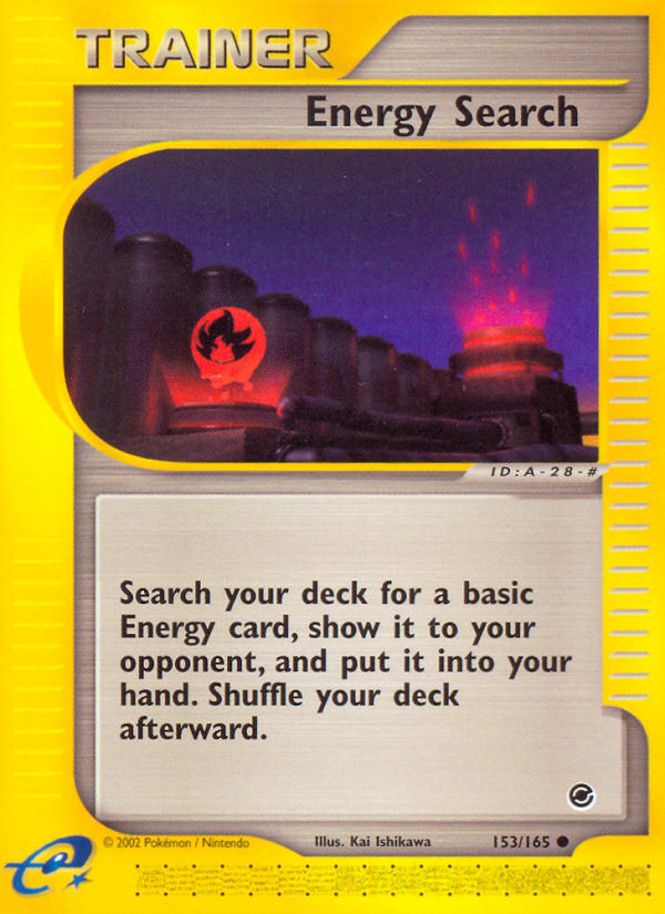 Energy Search (153/165) [Expedition: Base Set] | Event Horizon Hobbies CA