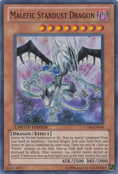 Malefic Stardust Dragon [CT08-EN014] Super Rare | Event Horizon Hobbies CA