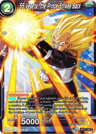 SS Vegeta, the Prince Strikes Back (BT11-130) [Vermilion Bloodline 2nd Edition] | Event Horizon Hobbies CA