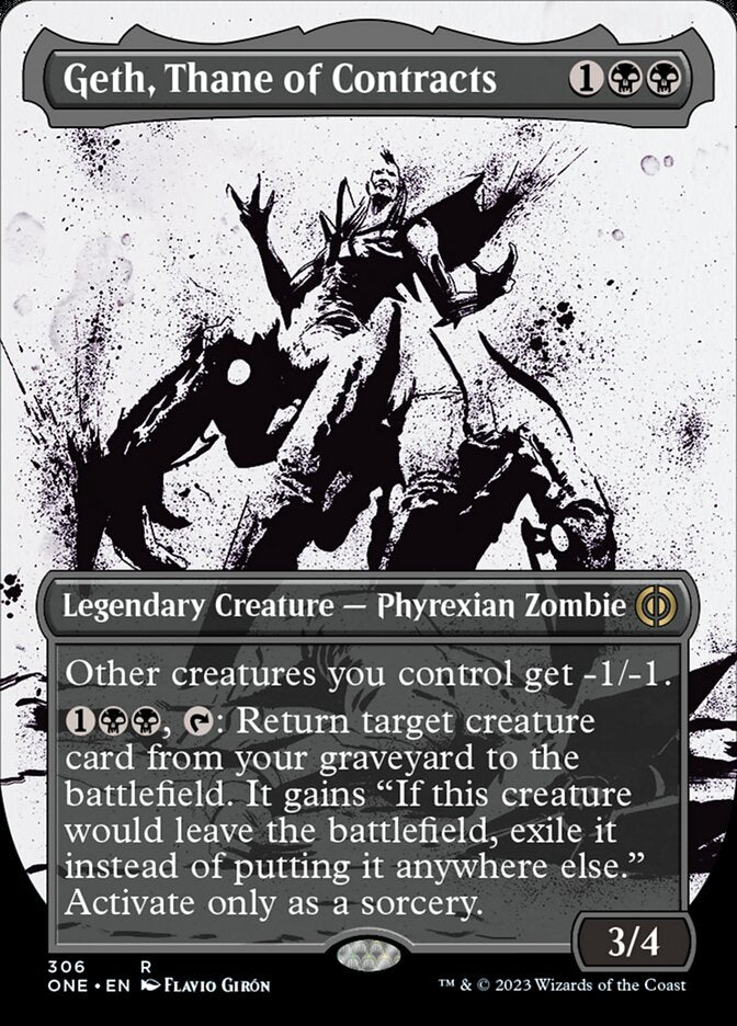 Geth, Thane of Contracts (Borderless Ichor) [Phyrexia: All Will Be One] | Event Horizon Hobbies CA