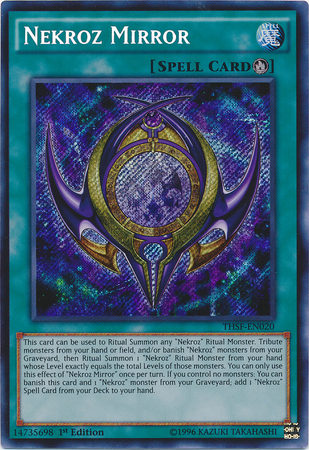 Nekroz Mirror [THSF-EN020] Secret Rare | Event Horizon Hobbies CA