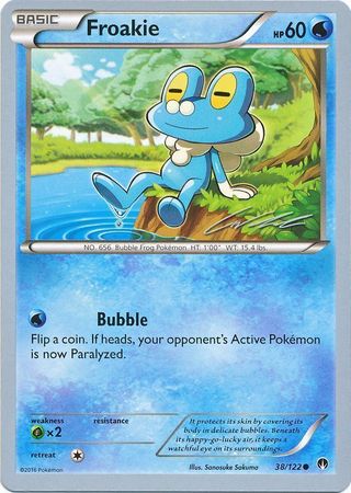 Froakie (38/122) (Ninja Blitz - Cody Walinski) [World Championships 2016] | Event Horizon Hobbies CA