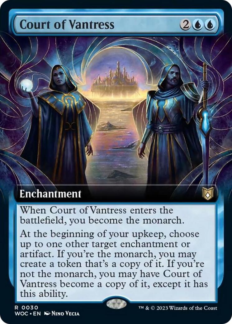 Court of Vantress (Extended Art) [Wilds of Eldraine Commander] | Event Horizon Hobbies CA